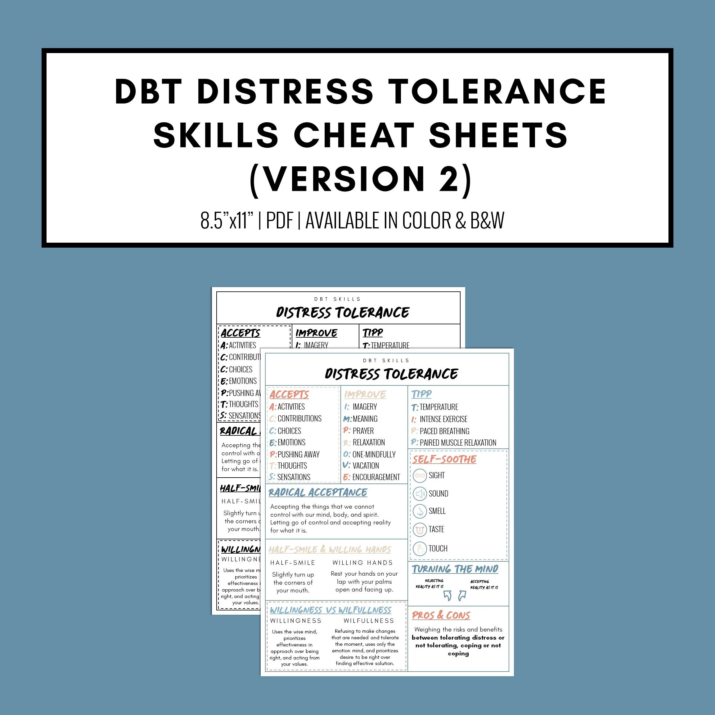 dbt Skills Cheat Sheet PDF